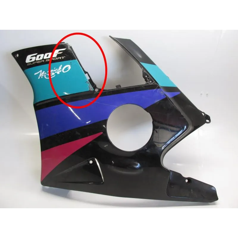 Cache flanc de carenage gauche HONDA CBR 600 F 1991-1994