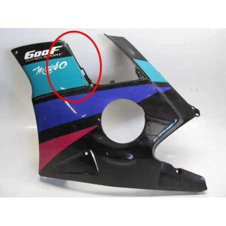 Cache flanc de carenage gauche HONDA CBR 600 F 1991-1994