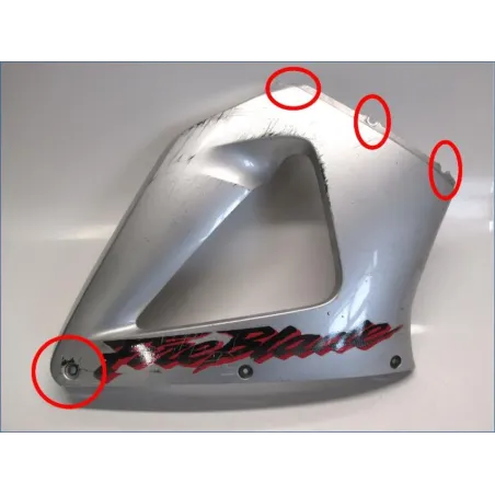 Cache flanc de carenage droit HONDA CBR 929 RR 2000-2001 FIREBLADE