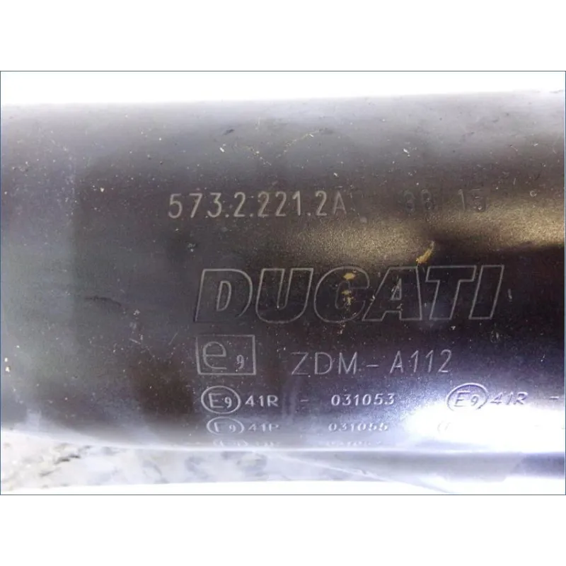 Silencieux (echappement) DUCATI MONSTER 821 2015-2016 DARK