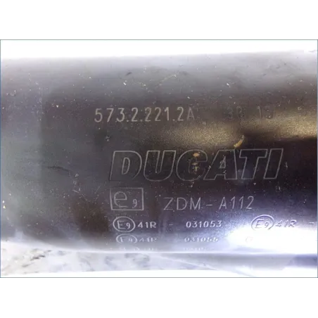 Silencieux (echappement) DUCATI MONSTER 821 2015-2016 DARK