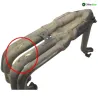 Collecteur (echappement) YAMAHA FZ6 600 2007-2009 S2 Collecteur (echappement) YAMAHA FZ6 600 2007-2009 S2