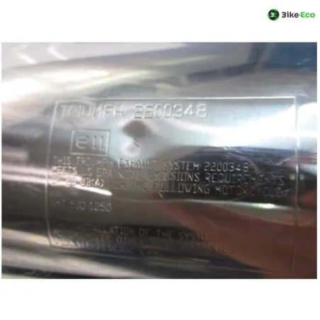 Silencieux droit (echappement) TRIUMPH SPEED TRIPLE 1050 2005-2007