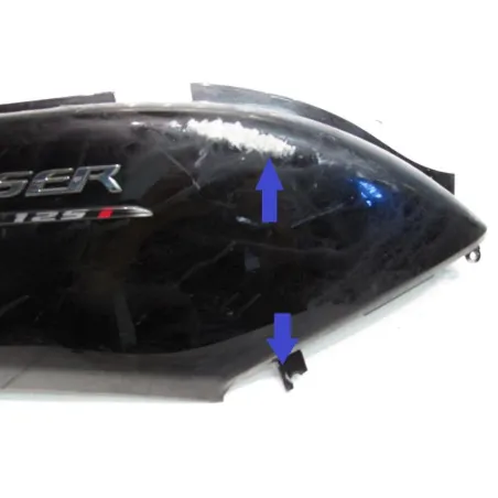 Cache carenage coque arriere droit YAMAHA YPR 125 2006-2009 XMAX