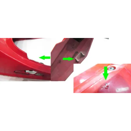 Cache carenage coque arriere YAMAHA TDM 850 1991-1993