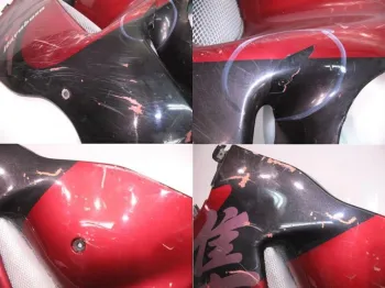 Cache flanc de carenage gauche SUZUKI GSXR 1300 1999-2001 HAYABUSA
