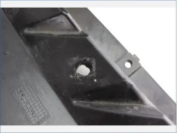 Demi sabot droit YAMAHA YZF 125 R 2008 - 2013