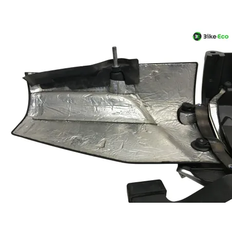 Platine et repose pieds arriere gauche YAMAHA XT 1200 Z 2017-2019 SUPER TENERE