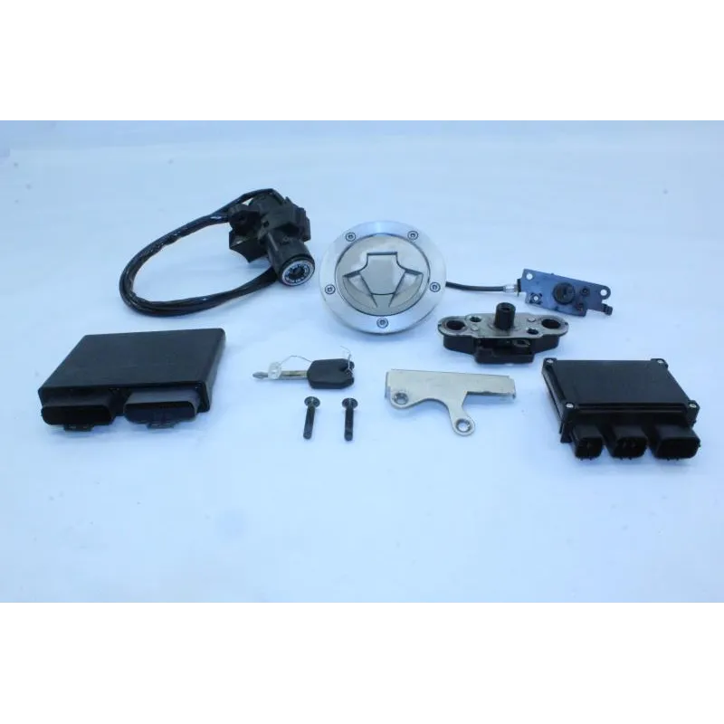 Jeu de serrure contacteur a cle code KAWASAKI ZX10R 1000 NINJA 2008 - 2010