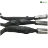 Ligne d'echappement HONDA MVX 250 F 1983-1984 Ligne d'echappement HONDA MVX 250 F 1983-1984