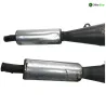 Ligne d'echappement HONDA MVX 250 F 1983-1984 Ligne d'echappement HONDA MVX 250 F 1983-1984