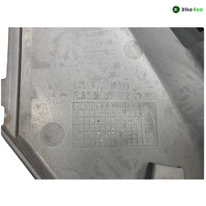 Cache carenage coque arriere droit SYM JET 14 125 2021-2023