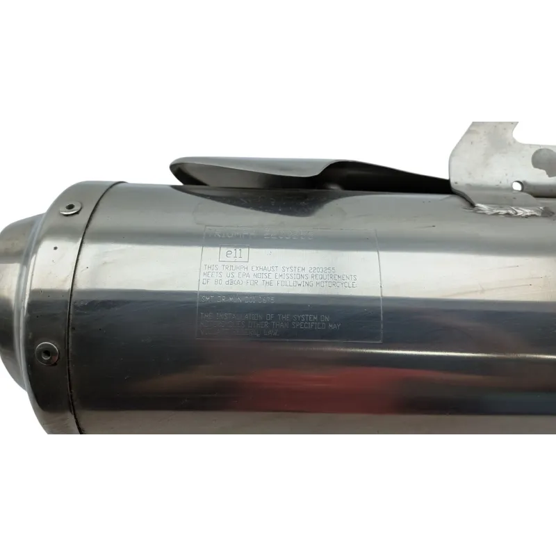 Silencieux gauche (echappement) TRIUMPH STREET TRIPLE 675 R 2011 - 2012