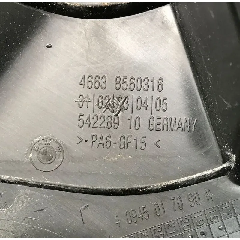 Cache carenage ecope droite BMW R 1250 GS 2019-2023 ADVENTURE