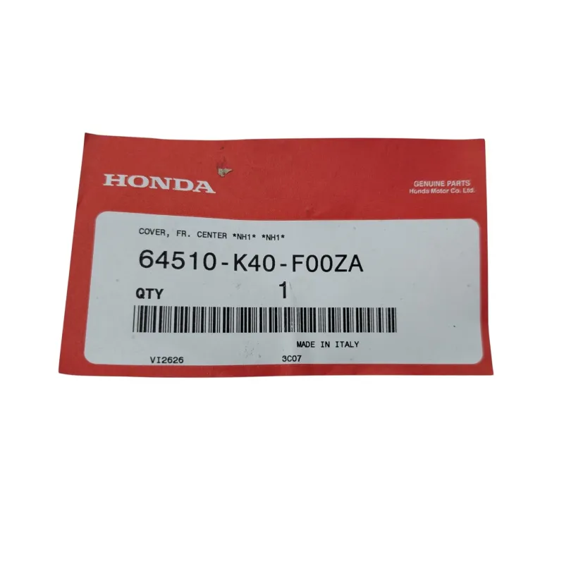Cache carenage face avant HONDA FORZA 125 2015 - 2017