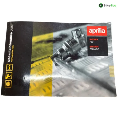 Manuel d'utilisation APRILIA SL 750 2007-2016 SHIVER