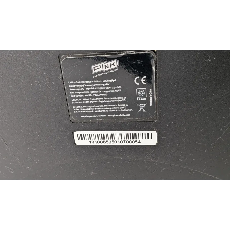Batterie PINK MOBILITY PINK UP 50 2021 - 2022