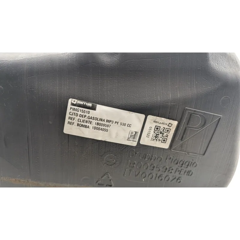 Reservoir PIAGGIO MP3 530 HPE EXCLUSIVE ABS 2022 - 2026