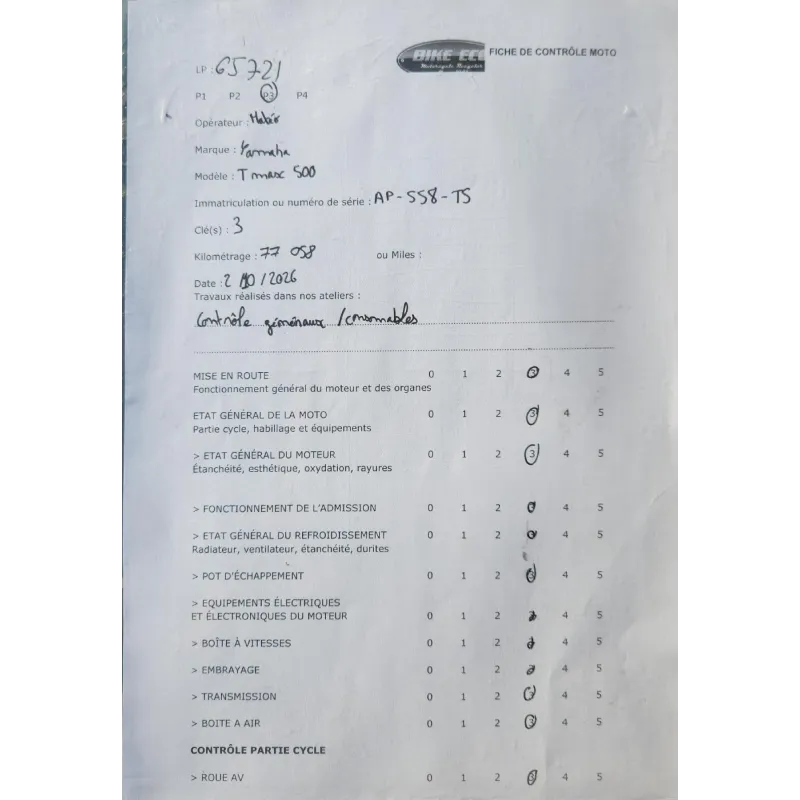 YAMAHA TMAX 500