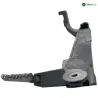 Platine arriere gauche YAMAHA XP 530 2017-2019 TMAX Platine arriere gauche YAMAHA XP 530 2017-2019 TMAX