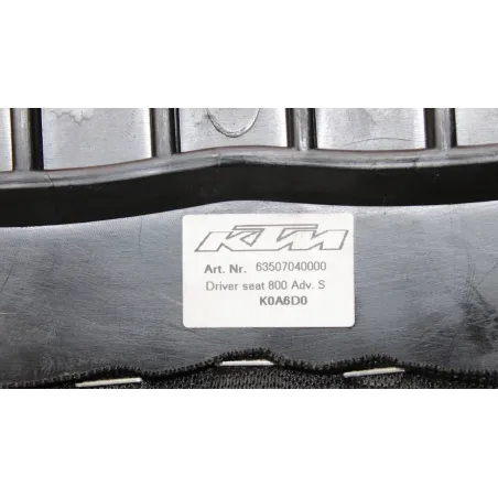 Selle conducteur KTM ADVENTURE 890 2021 - 2022