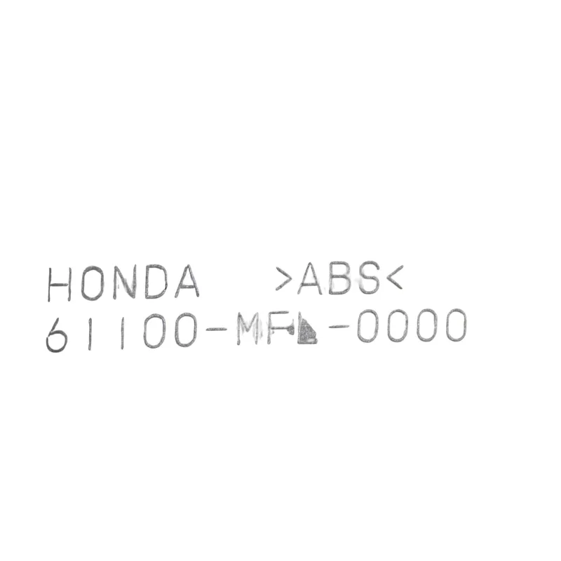 Garde boue avant HONDA CBR 1000 RR FIREBLADE 2010 - 2011
