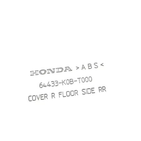 Cache lateral droit HONDA NSS 125 FORZA 2018 - 2020