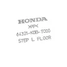 Plancher marche pied gauche HONDA NSS 125 FORZA 2018 - 2020