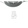 Cache carenage face avant APRILIA SCARABEO 125 2004-2006
