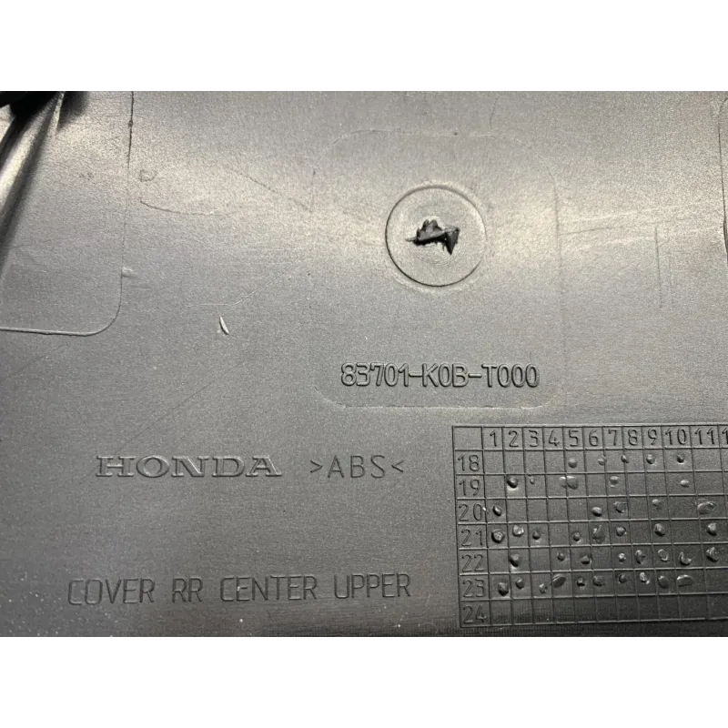 Cache carenage coque arriere HONDA NSS 125 2023-2024 FORZA