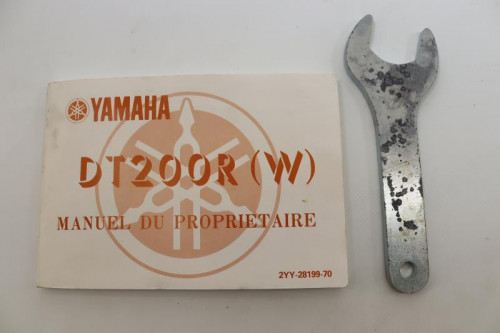 Manuel d'utilisation YAMAHA DT 200 R 1988 - 1990