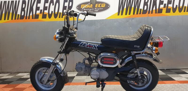klaxon moto noir 6v pour moto anciennes (HONDA SS50, CUB, Monkey, DAX)