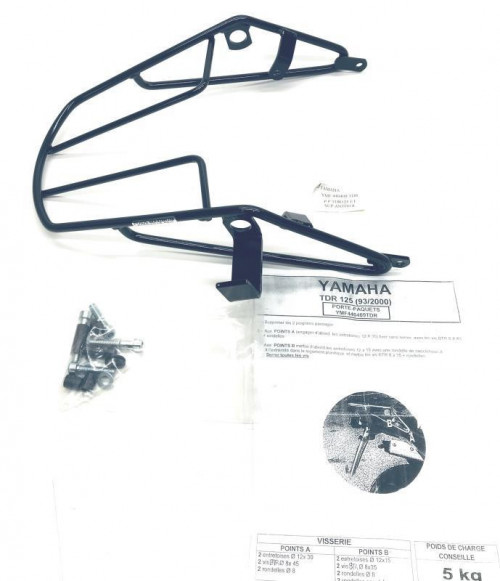 Porte paquets arriere YAMAHA TDR 125 1993-2003