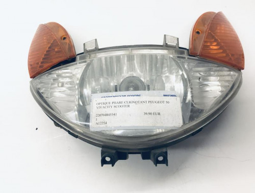 Optique feux phare PEUGEOT VIVACITY 50 1999-2007