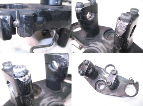 Te de fourche superieur YAMAHA FZS 1000 2001-2003 FAZER