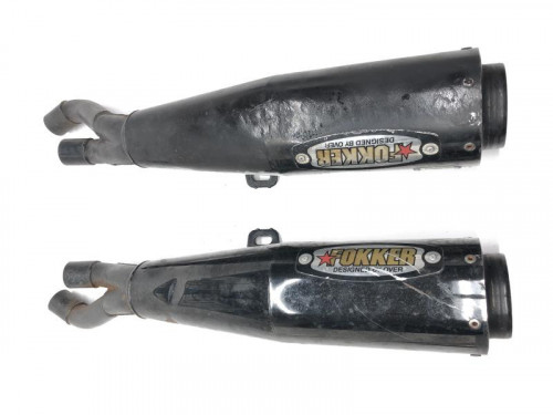 Silencieux echappement YAMAHA V-MAX 1200 1985-1992 US FULL