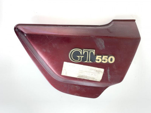 Cache carenage sous selle droit KAWASAKI GT 550 1984-1989