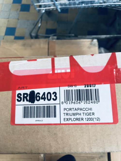 Support top case TRIUMPH TIGER 1200 2012-2018 EXPLORER
