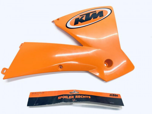 Cache carenage ecope droite KTM EXC 125 2003-2004