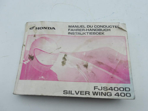 Manuel d'utilisation HONDA 400 FJS SILVERWING 2006 - 2008