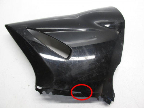 Cache carenage face avant droit KAWASAKI ER-6 650 2006-2008 F