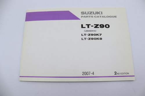 Manuel d'utilisation SUZUKI 90 LT Z 2007 - 2008