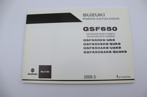 Manuel d'utilisation SUZUKI 650 BANDIT N 2009 - 2015