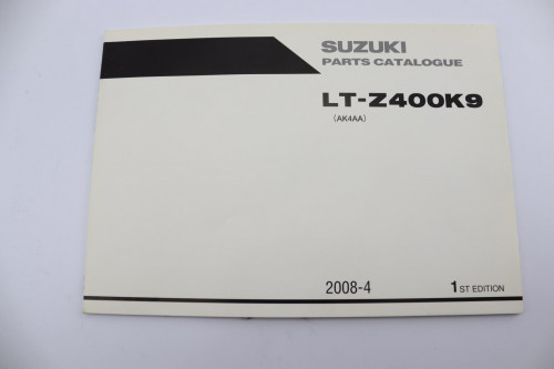 Manuel d'utilisation SUZUKI 400 LT Z 2009 - 2009