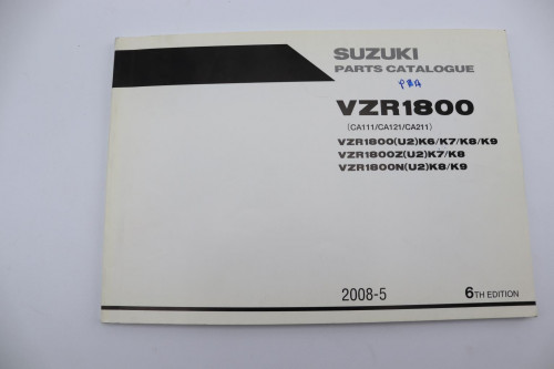Manuel d'utilisation SUZUKI 1800 VZR 2006 - 2009