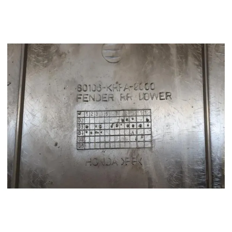 Bavette arriere HONDA SCV 100 LEAD 2003 - 2007