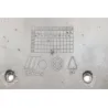 Support de plaque et eclairage PIAGGIO X8 125 2004 - 2007 Support de plaque et eclairage PIAGGIO X8 125 2004 - 2007