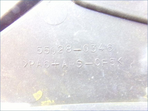 Demi sabot gauche KAWASAKI ZX-10 R 1000 2011-2014 NINJA