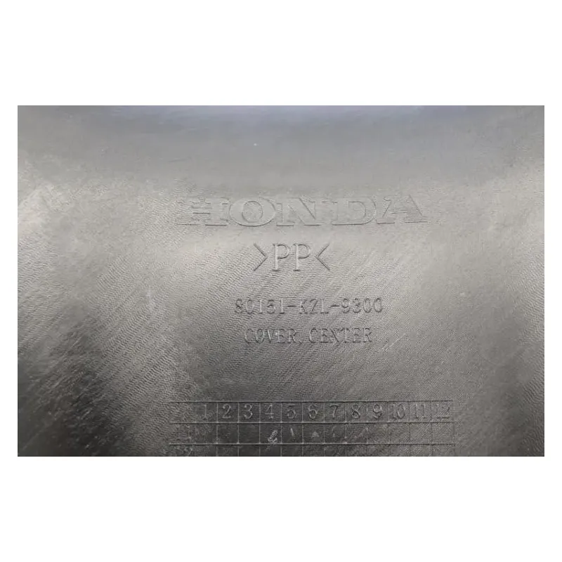 Cache carenage centrale marche pieds plancher HONDA NE 50 VISION 2011 - 2017