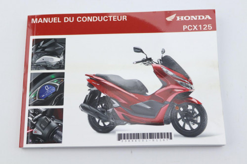 Manuel d'utilisation HONDA 125 PCX 2018 - 2020